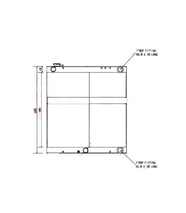 RADIADORES OLIO PARA  TAKEUCHI TB175 TIERS 3