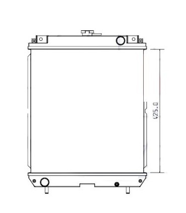 RADIADORES PARA DAIHATSU DM 950 Série DTH