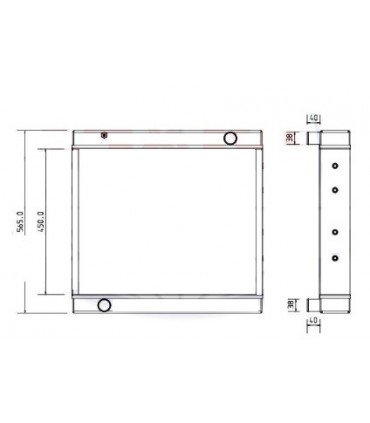 RADIADORES PARA  JCB 8052 8060