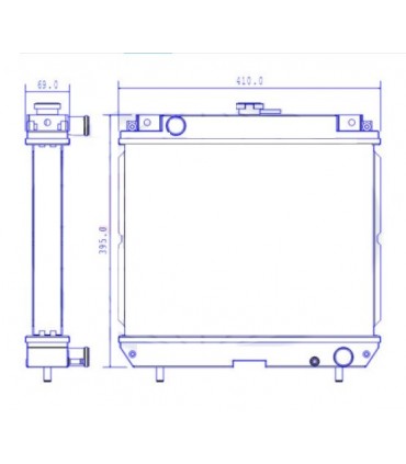 RADIADORES PARA  ISEKI TM1360 TM 1360