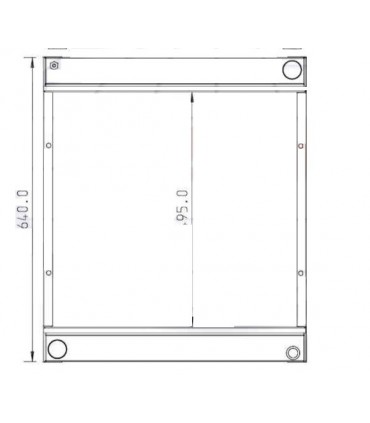 RADIADORES PARA  Jungheinrich DFG40  DFG40-50  DFG540 TFG40-50