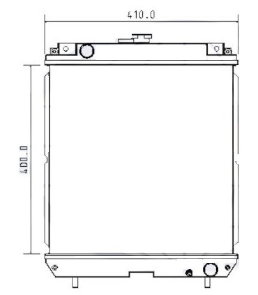 RADIADORES PARA TEREX TC25 TC29 TC35 TC37