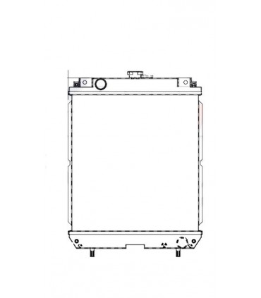 RADIATEUR EAU KUBOTA RX303