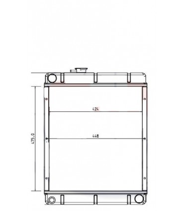 RADIADORES PARA  Harrington Stephill ISUZU 16KVA