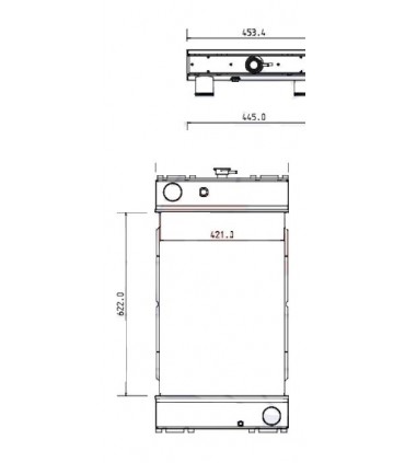 RADIATOR GENERATOR FOR  SDMO R90