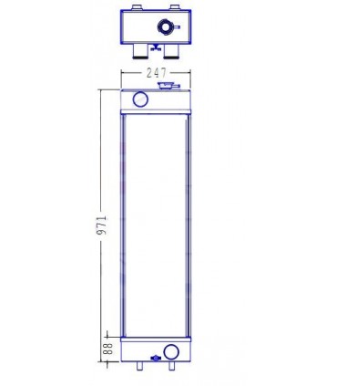 RADIADORES PARA  KOMATSU PC138 SERIE 8