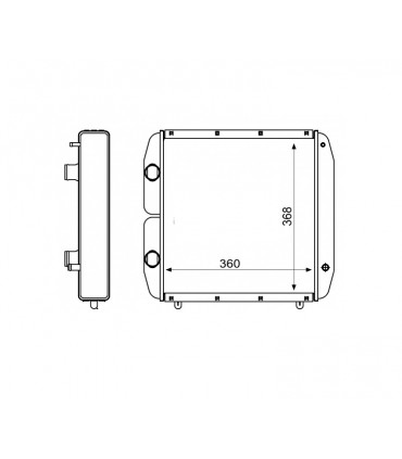 RADIADORES PARA GOLDONI EURO SINCRO 25068