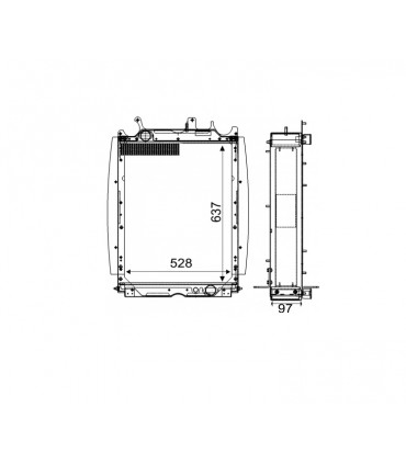 RADIADORES PARA LANDINI ARGO TRACTEUR 3694649M92