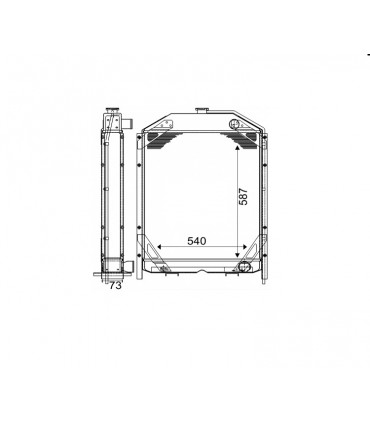 RADIATORI PER LANDINI 1114 3304174M92