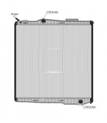 RADIADORES PARA  SCANIA 1855518 W8296001 SC855518