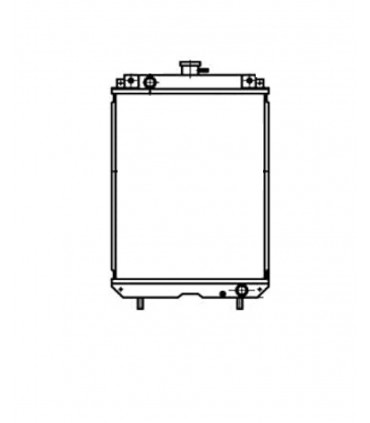 RADIATORI PER KOMATSU PC58UU-3 PC58UU  PC20U-03 20U0341110 20U-03-41110