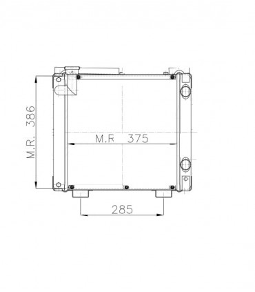 RADIADORES PARA  CARRARO 349  47921007