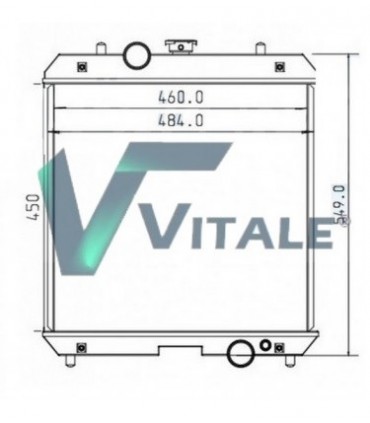 RADIADORES PARA  KUBOTA 8T