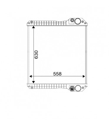 RADIADORES PARA   LANDINI TTX190 TTX210 TTX230 XTX145 XTX165 715573A1 MN42213399