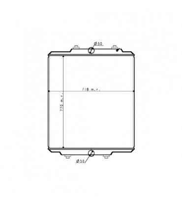 COOLER SUITABLE FOR IVECO URBANWAY TECTOR 5802422263