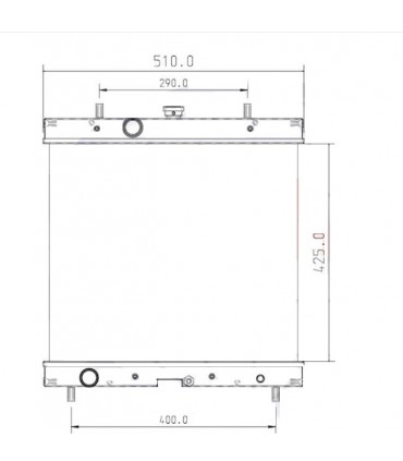 RADIATORI PER   JENSEN A430 SCHLIESING EX 355