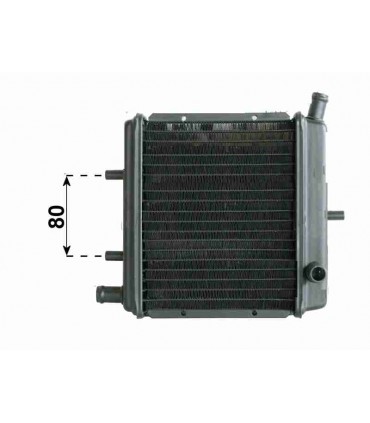  Radiateur eau pour SCANIA Série P 95-04 